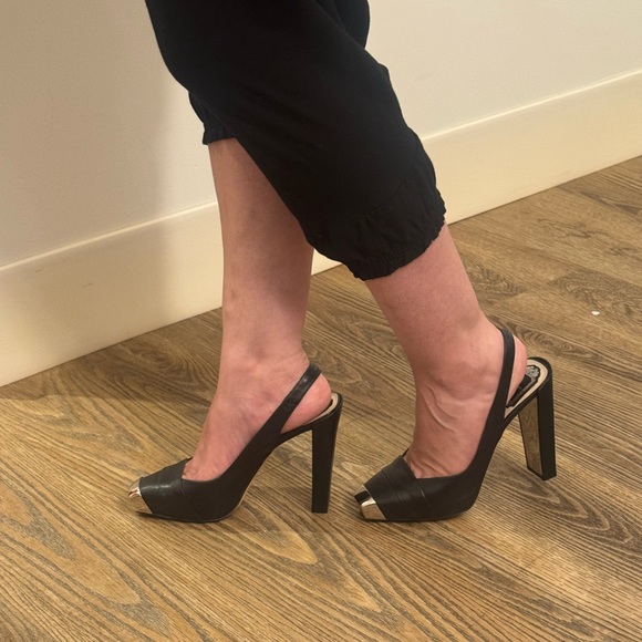 Dior Black and Silver Heels - Picture 10 of 13